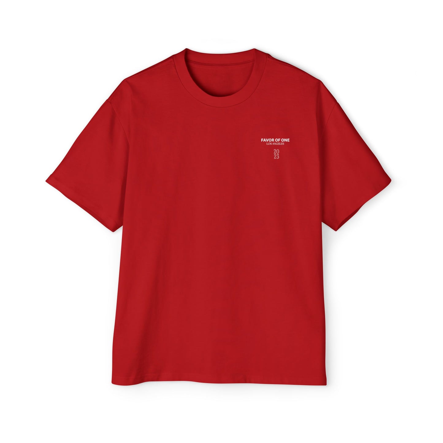 FO1 Oversized Tee - LA Streetwear T-Shirt