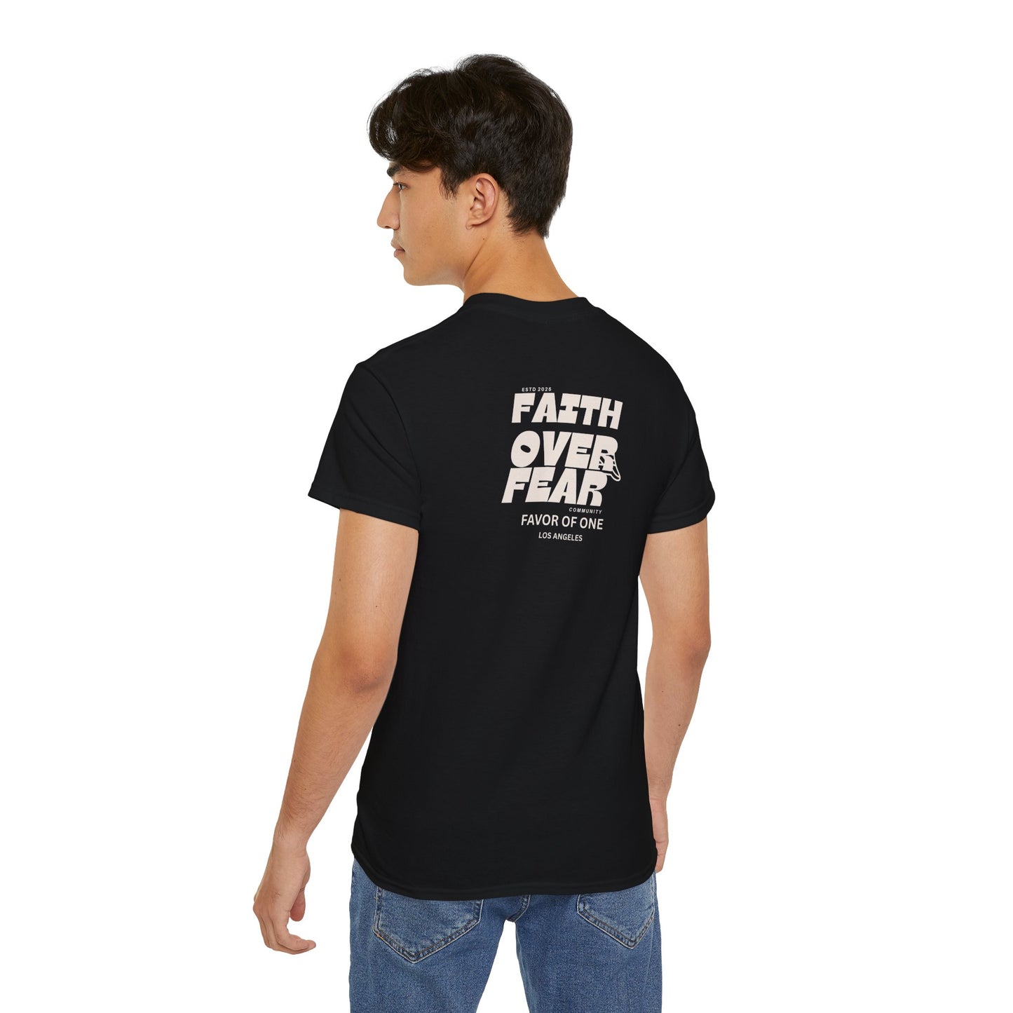 Faith Over Fear Tee - Inspirational | 2025