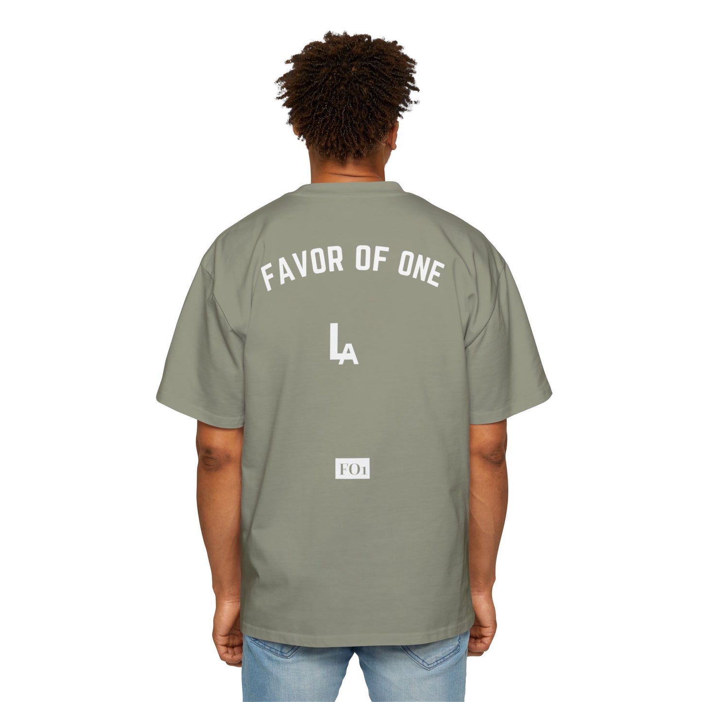 FO1 Oversized Tee - LA Streetwear T-Shirt