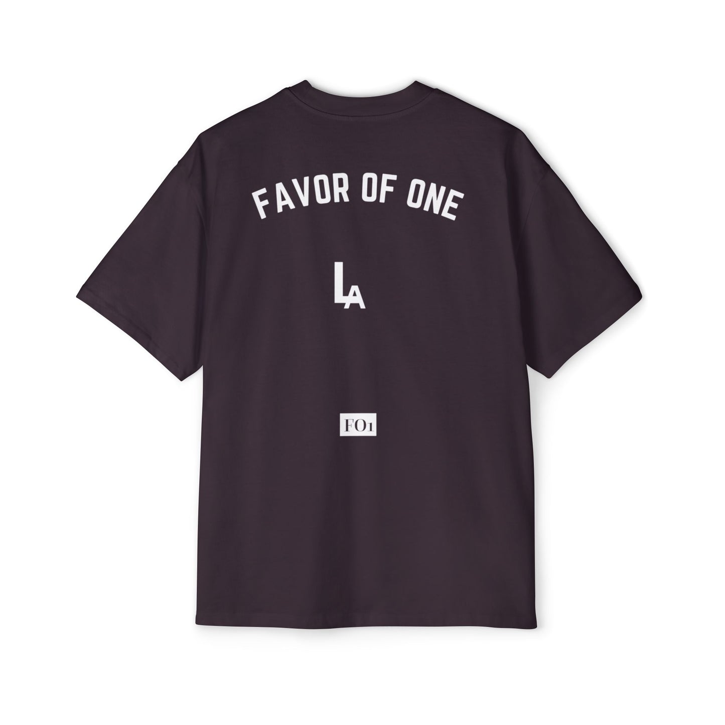 FO1 Oversized Tee - LA Streetwear T-Shirt