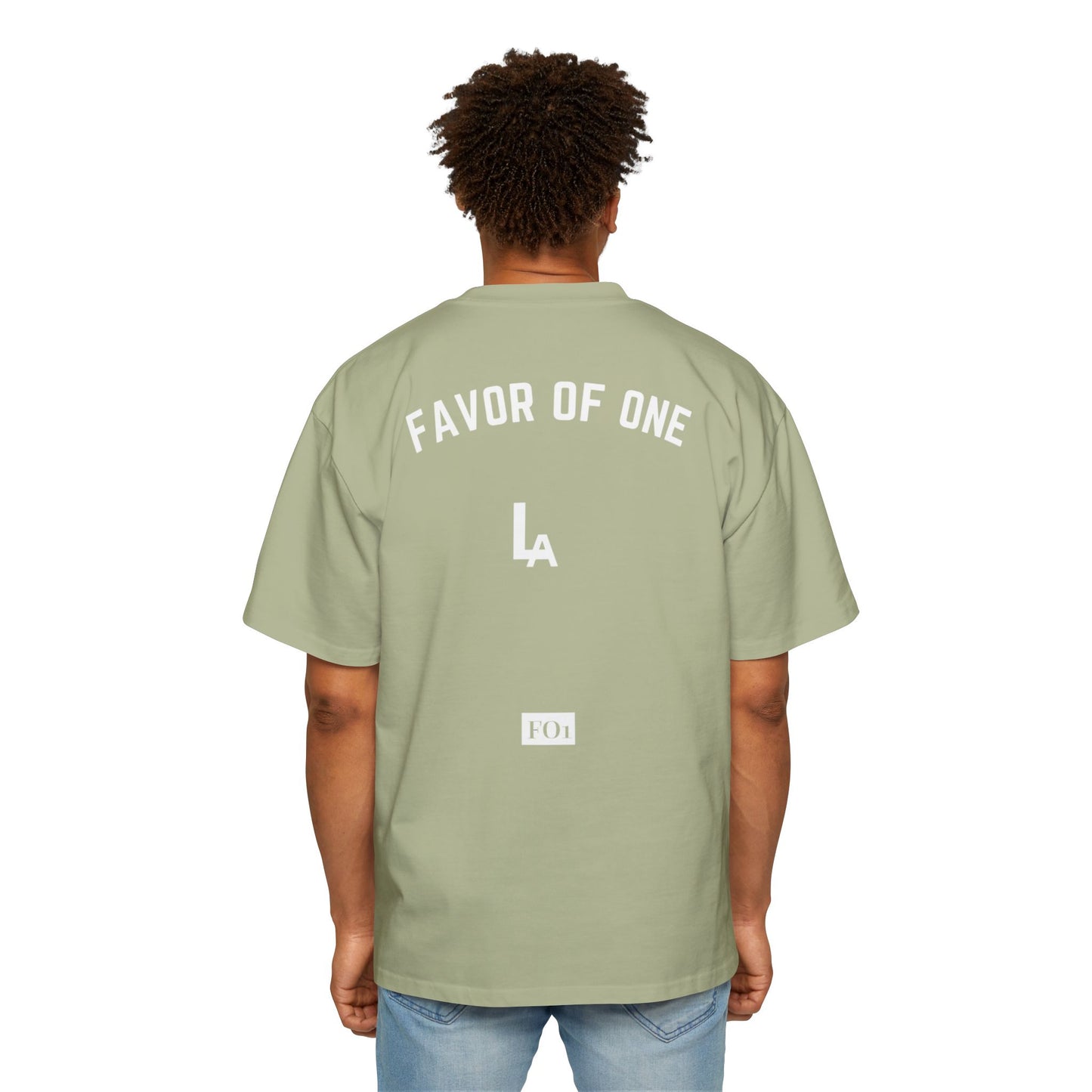 FO1 Oversized Tee - LA Streetwear T-Shirt