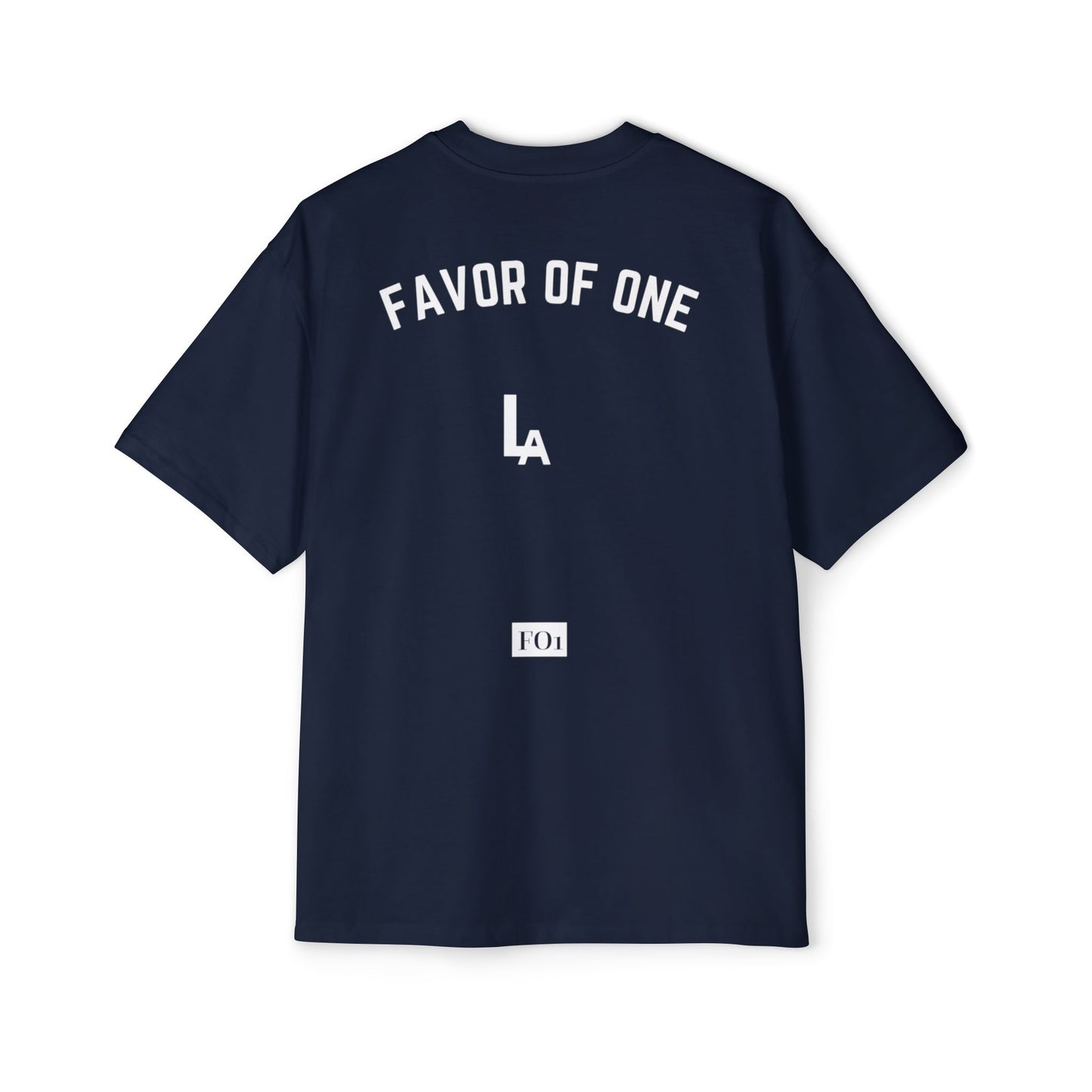 FO1 Oversized Tee - LA Streetwear T-Shirt