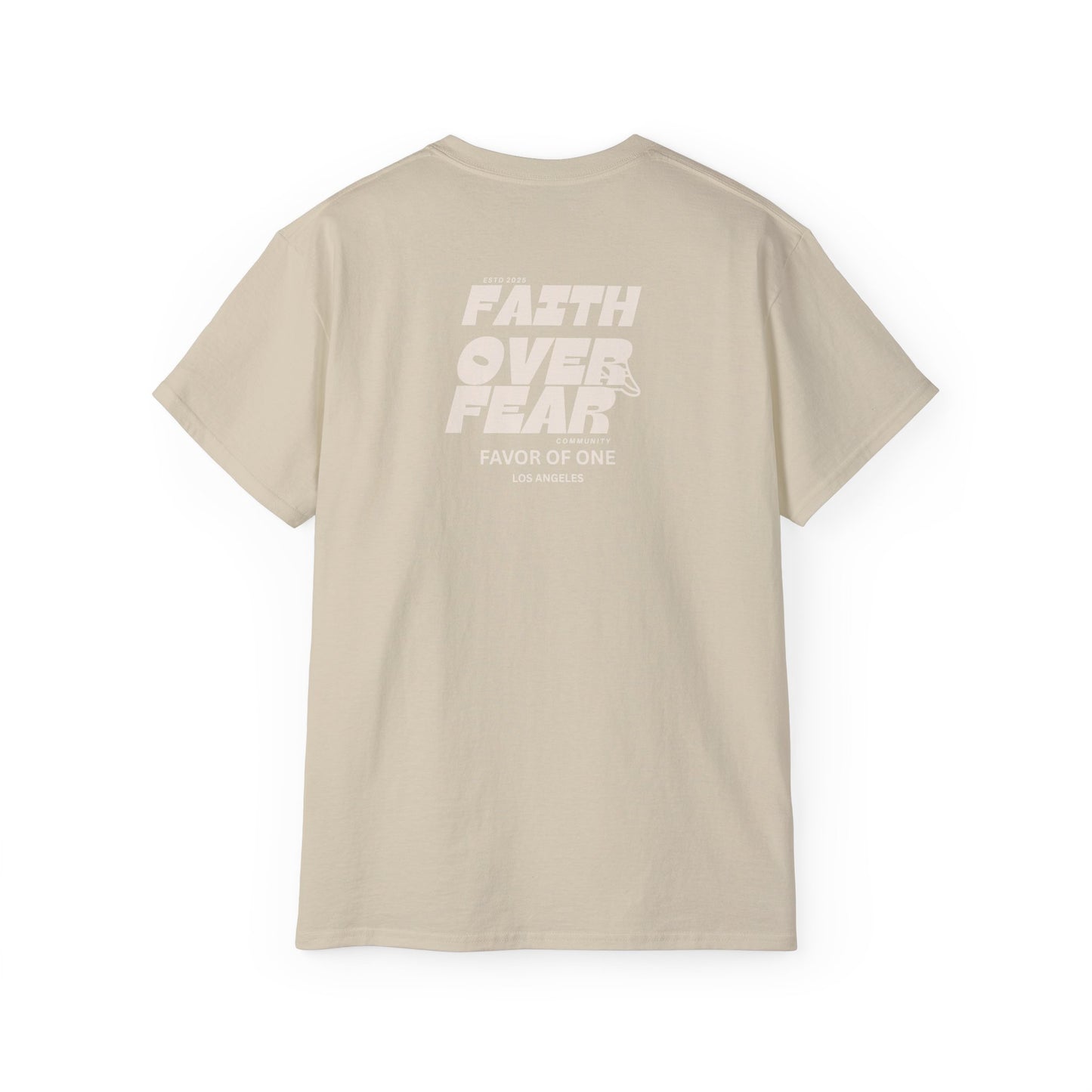 Faith Over Fear Tee - Inspirational | 2025