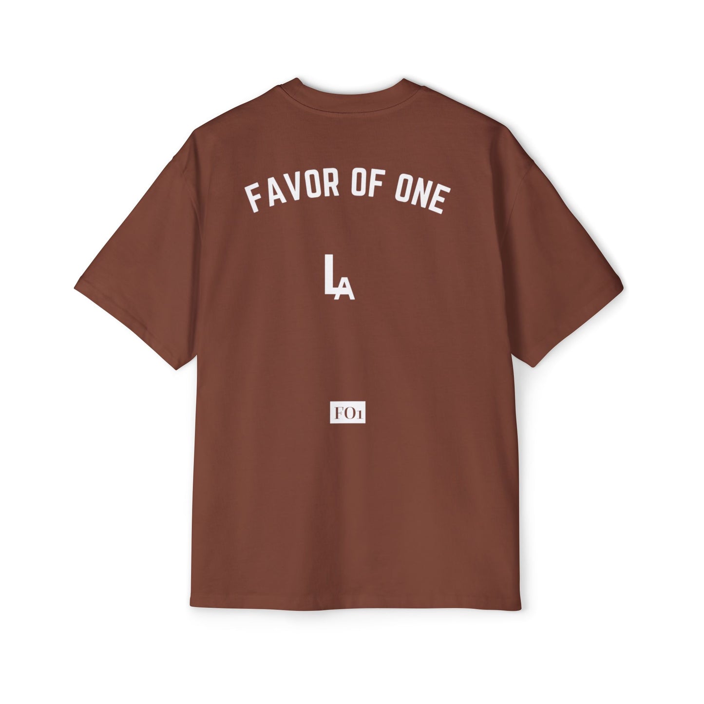 FO1 Oversized Tee - LA Streetwear T-Shirt
