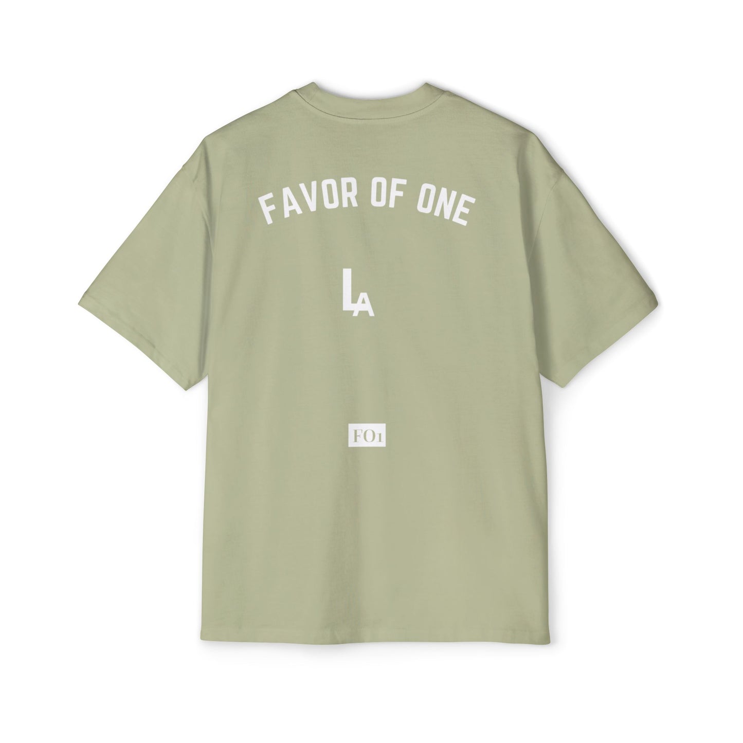 FO1 Oversized Tee - LA Streetwear T-Shirt