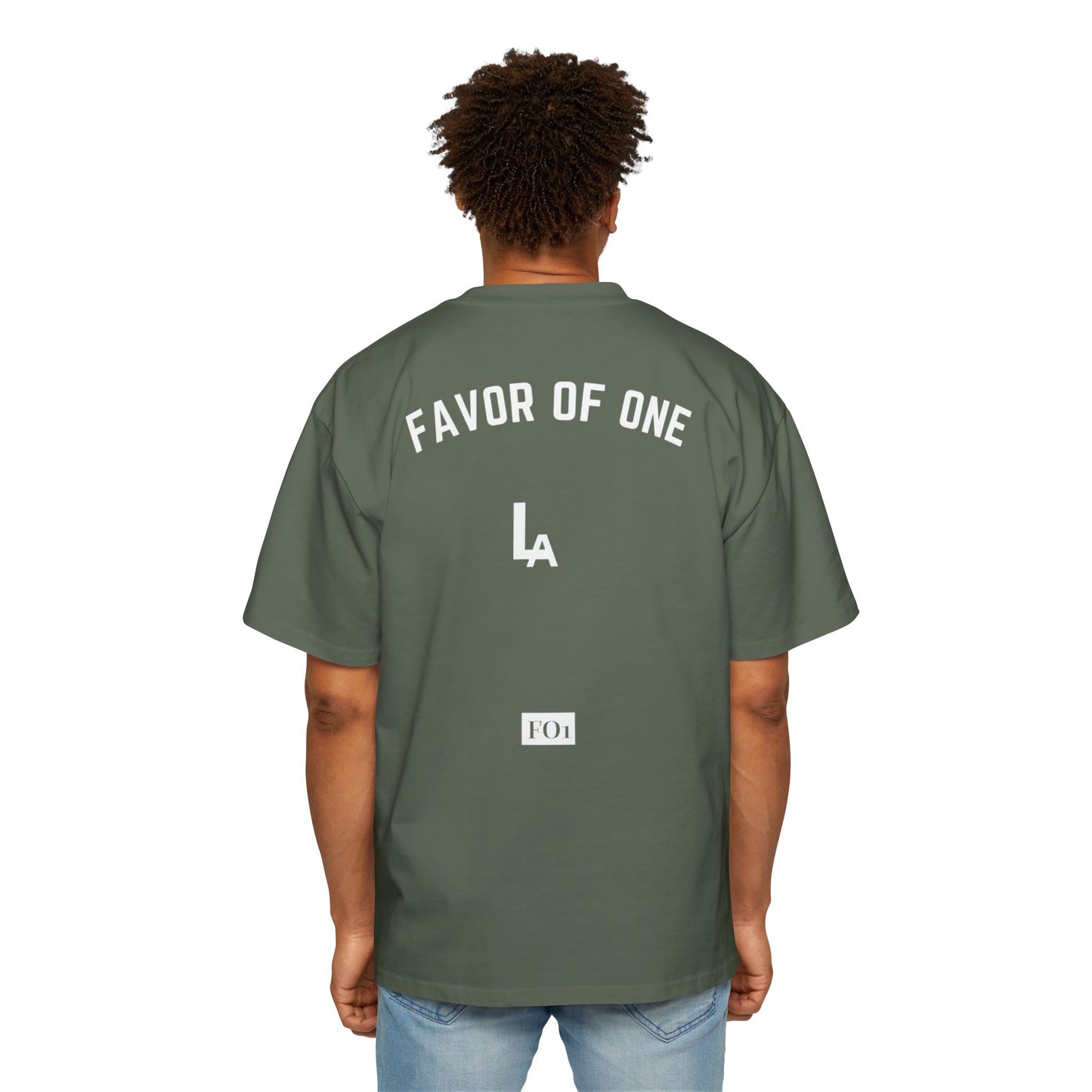 FO1 Oversized Tee - LA Streetwear T-Shirt