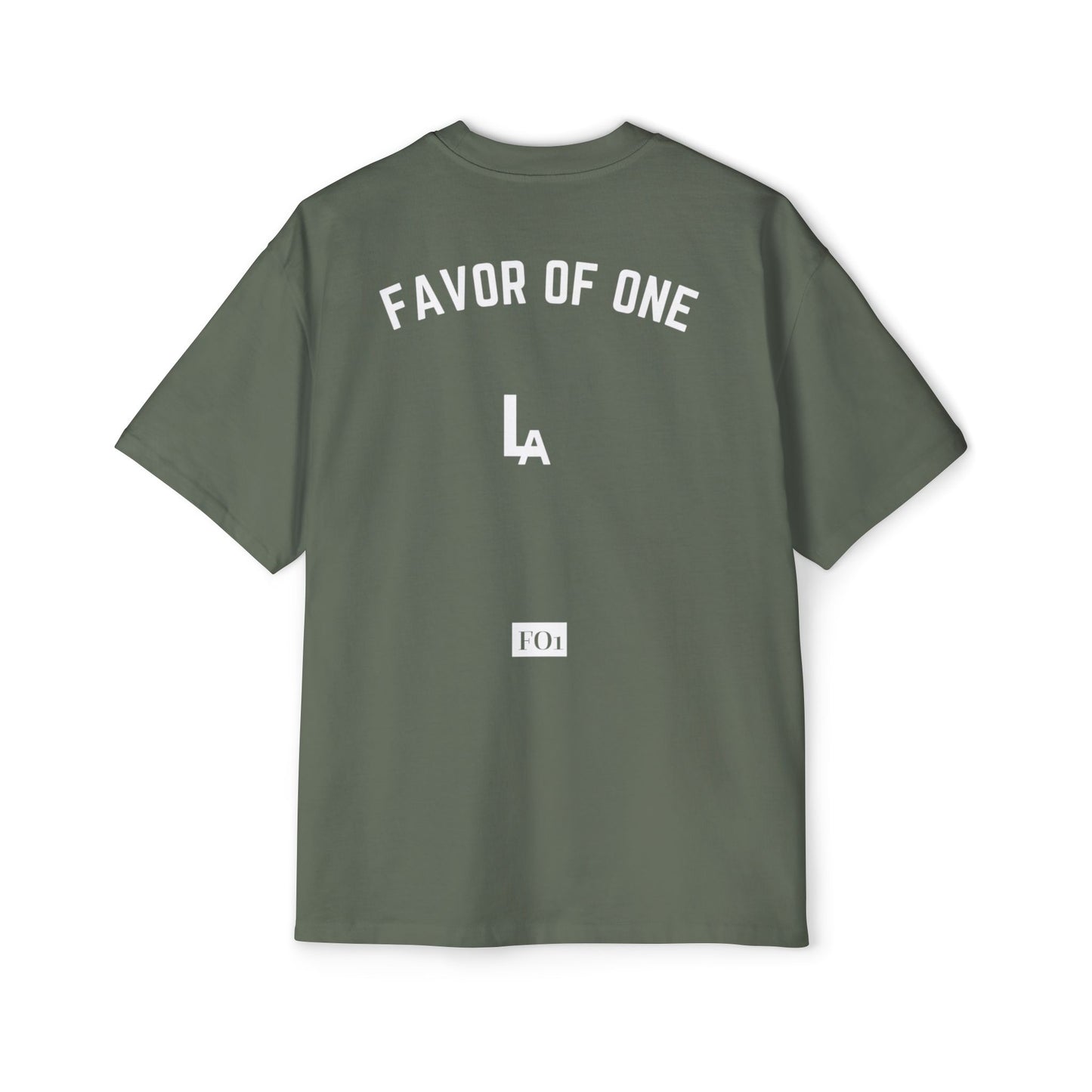 FO1 Oversized Tee - LA Streetwear T-Shirt