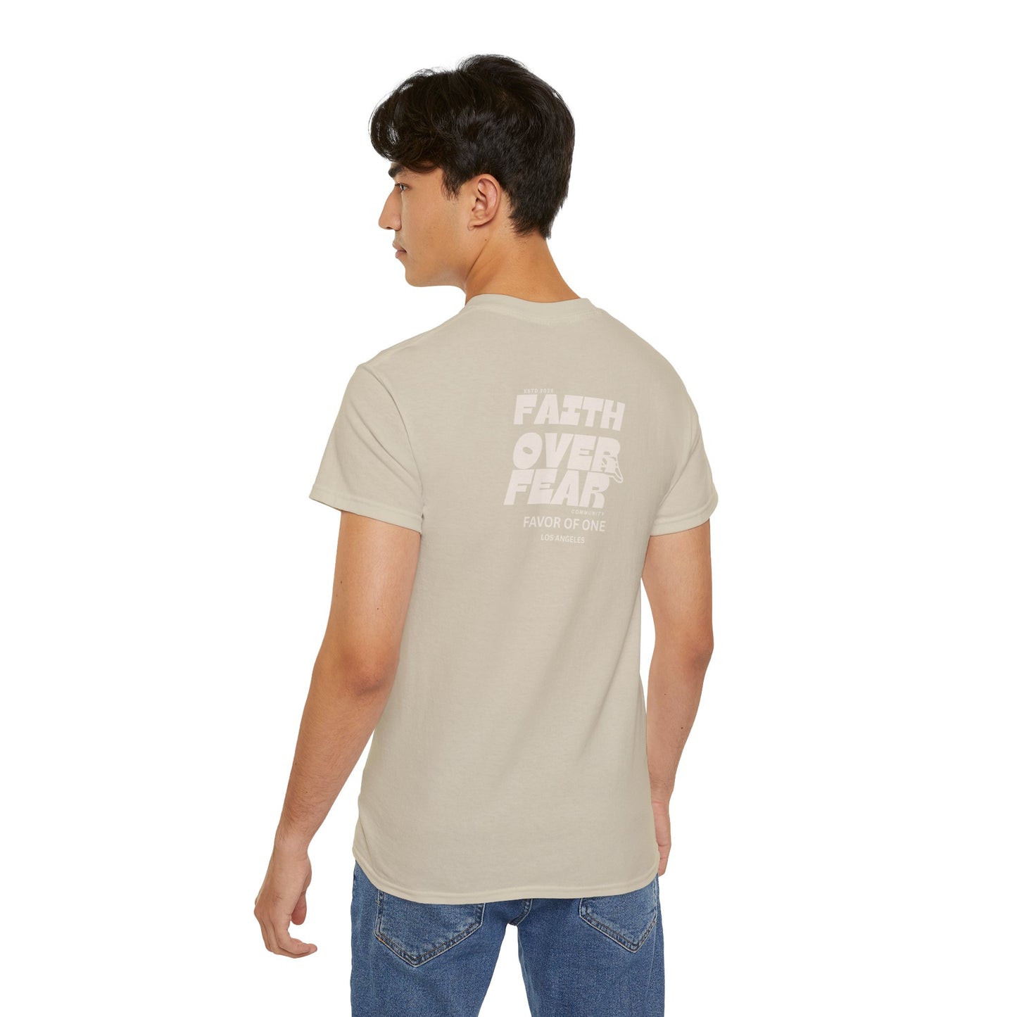 Faith Over Fear Tee - Inspirational | 2025