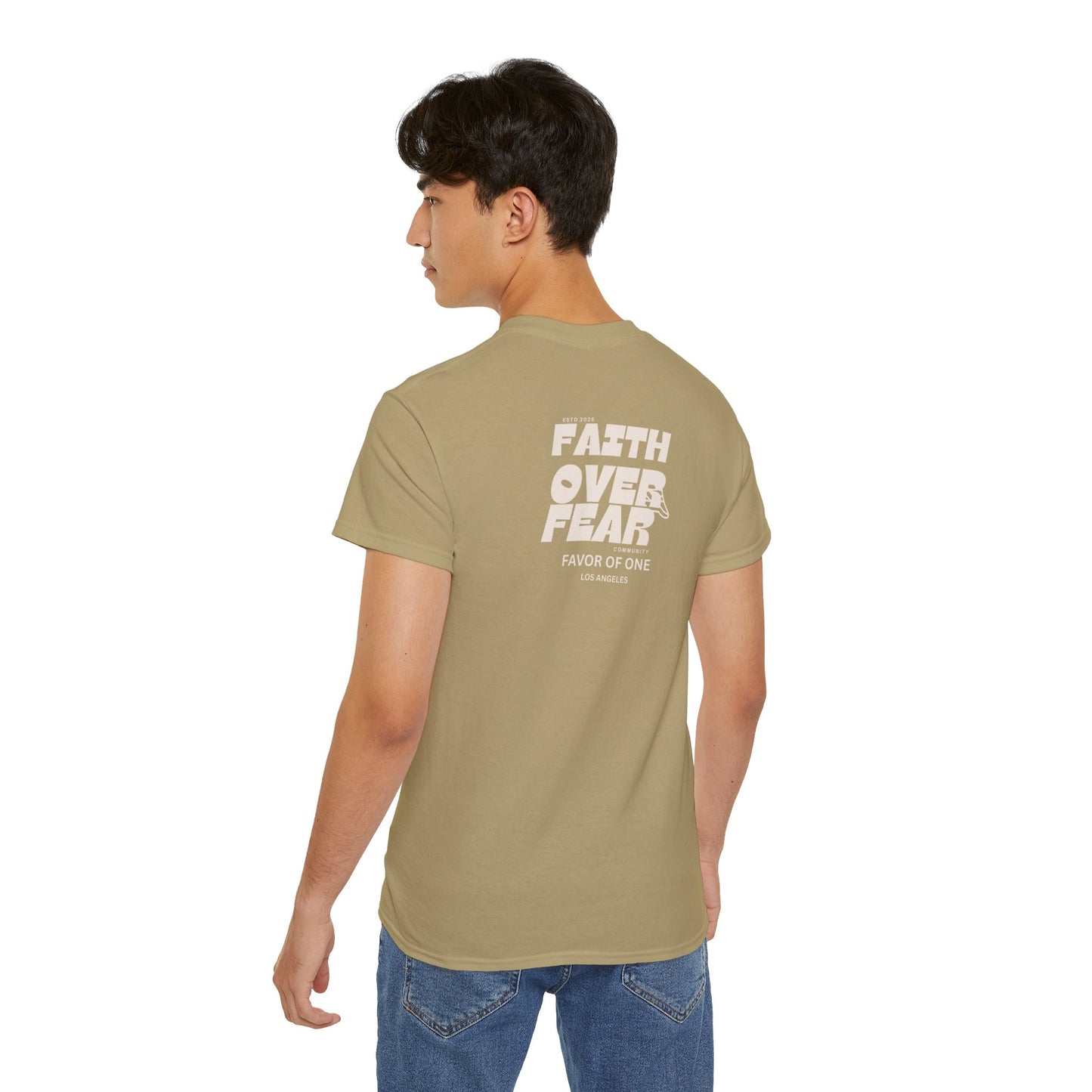 Faith Over Fear Tee - Inspirational | 2025