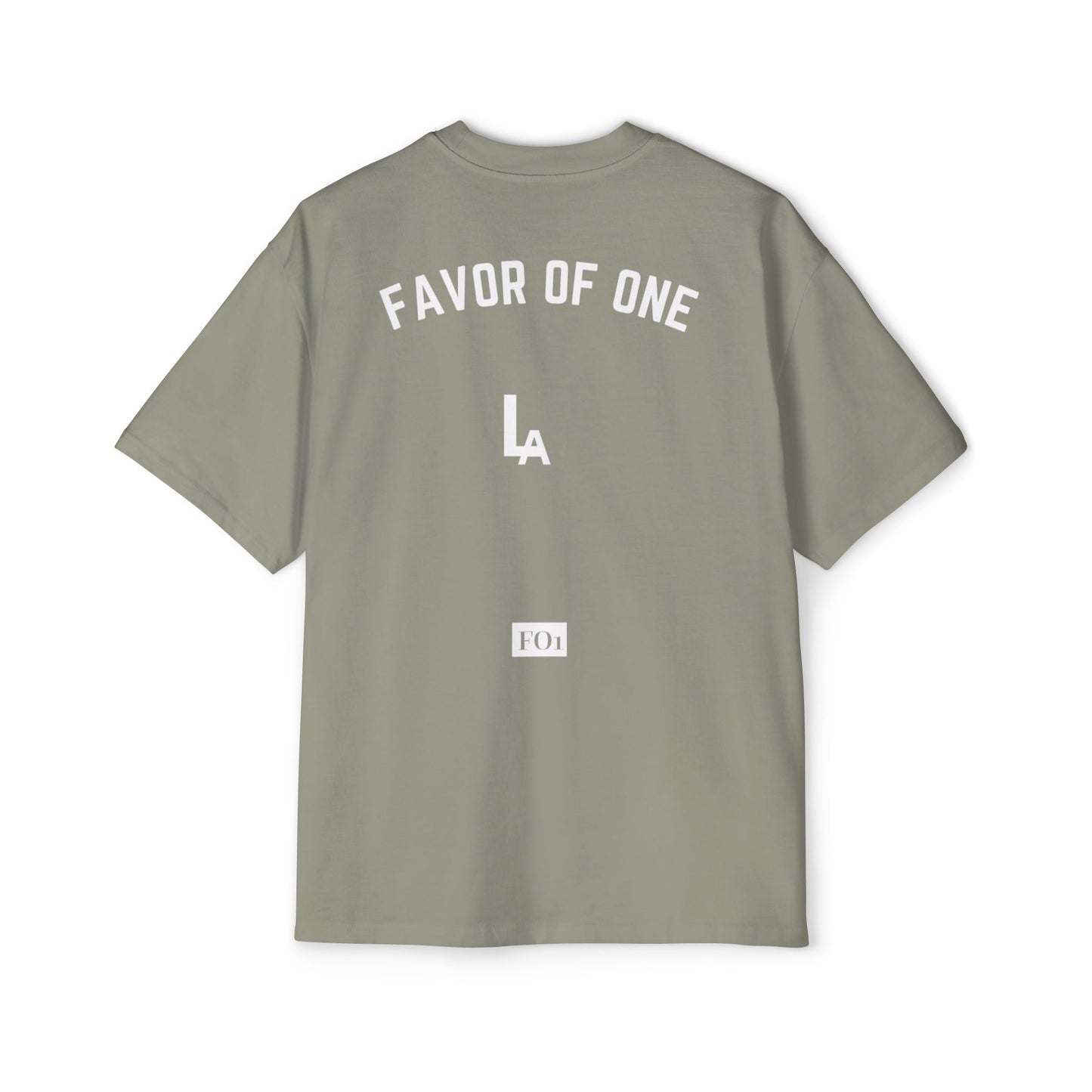 FO1 Oversized Tee - LA Streetwear T-Shirt