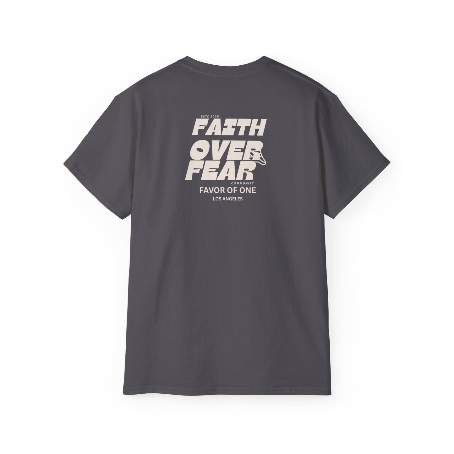 Faith Over Fear Tee - Inspirational | 2025